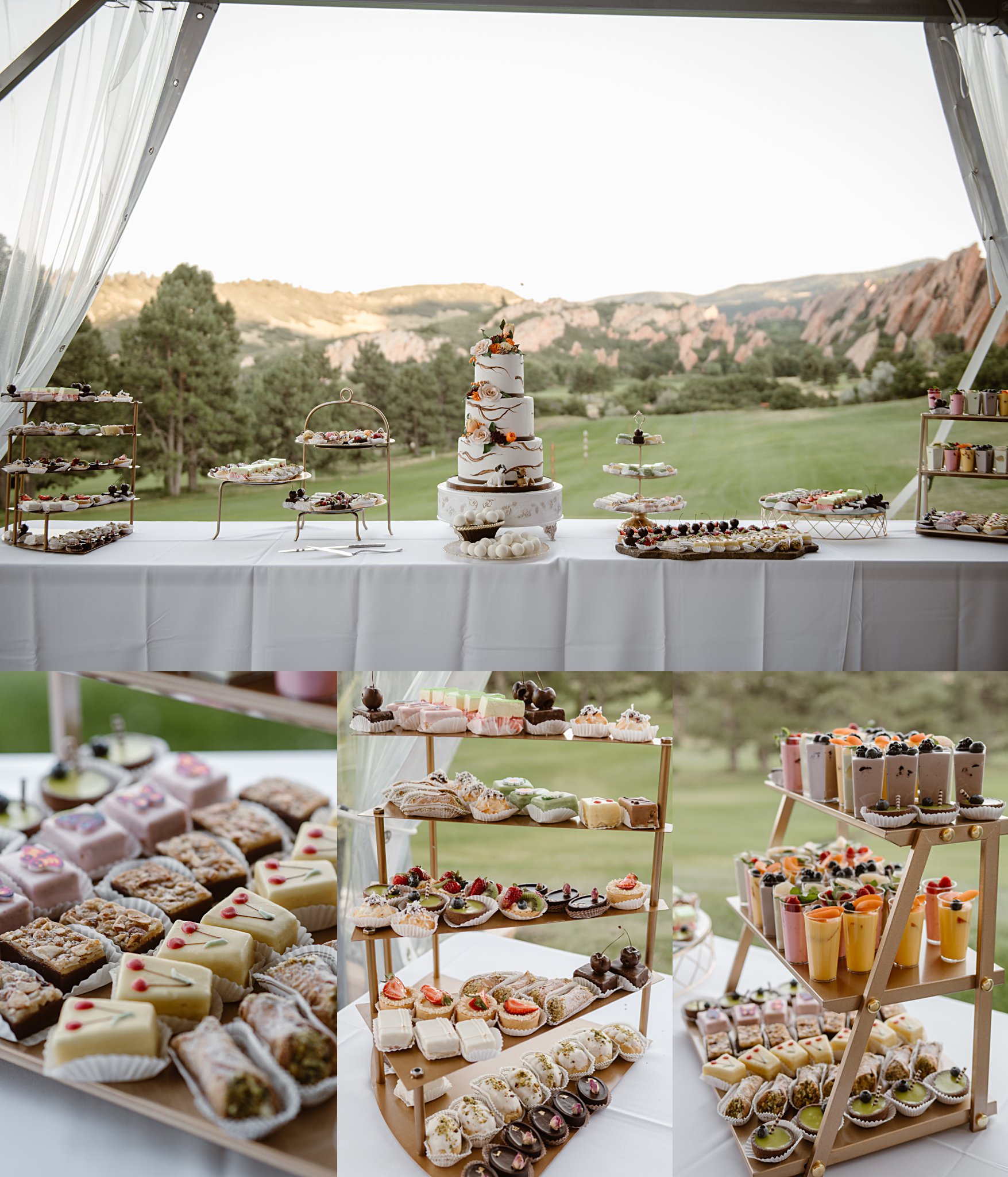 Arrowhead Golf course Colorado Wedding